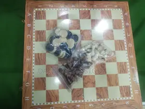 Big Wooden Chess Board