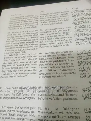 Translated Quran.