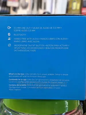 Echo Dot Alexa 4th Generation