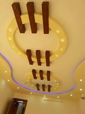 Gypsum Ceiling and Tv Unit