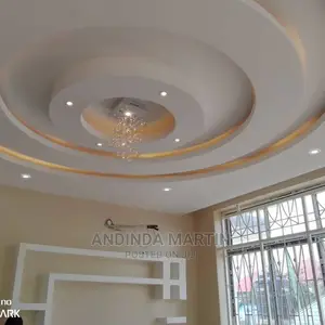 Gypsum Ceiling and Tv Unit
