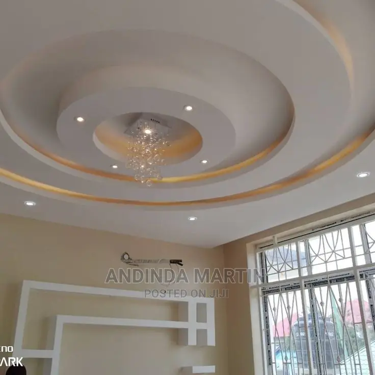Gypsum Ceiling and Tv Unit