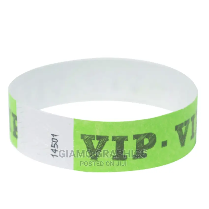Events Wrist Band Tickets (Customized)