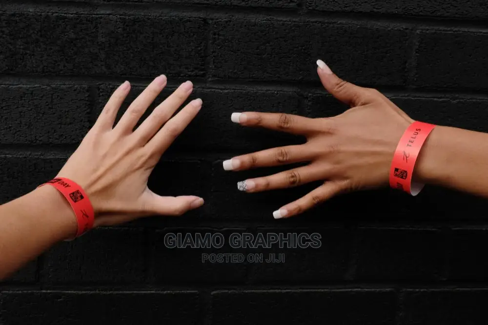 Events Wrist Band Tickets (Customized)