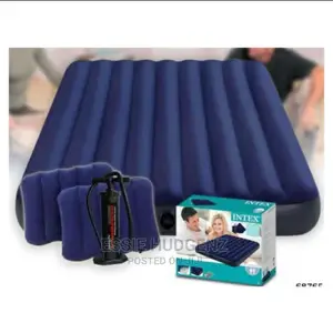 Intex Inflatable Matress With Two Pillows