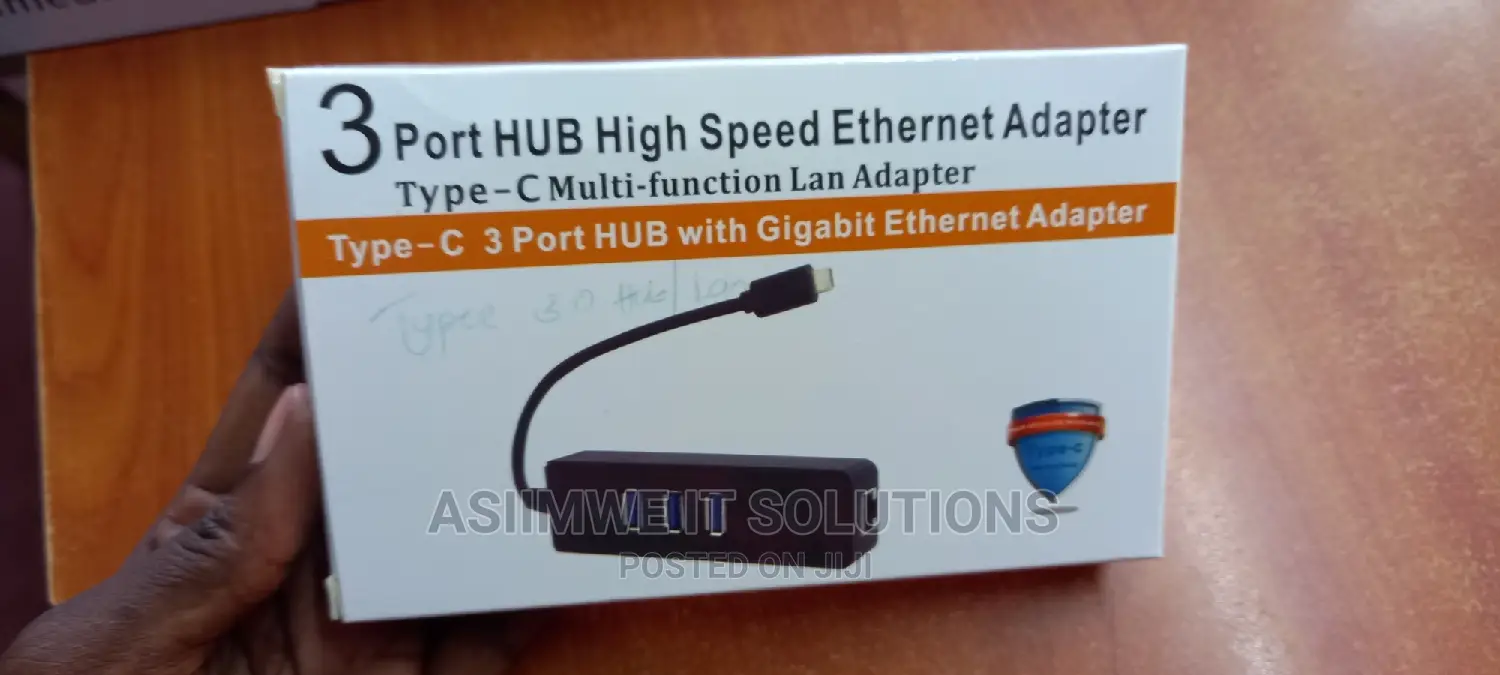 Type C 3.0 Hub With Lan