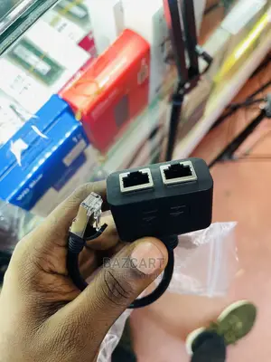 RJ45 Coupler 1 Into 2