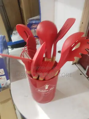12 Pieces Wood Handle Silicone Kitchen Utensils