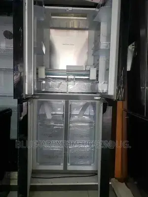 Hisense 561litres Side_by_side 4 Door Refrigerators || Black