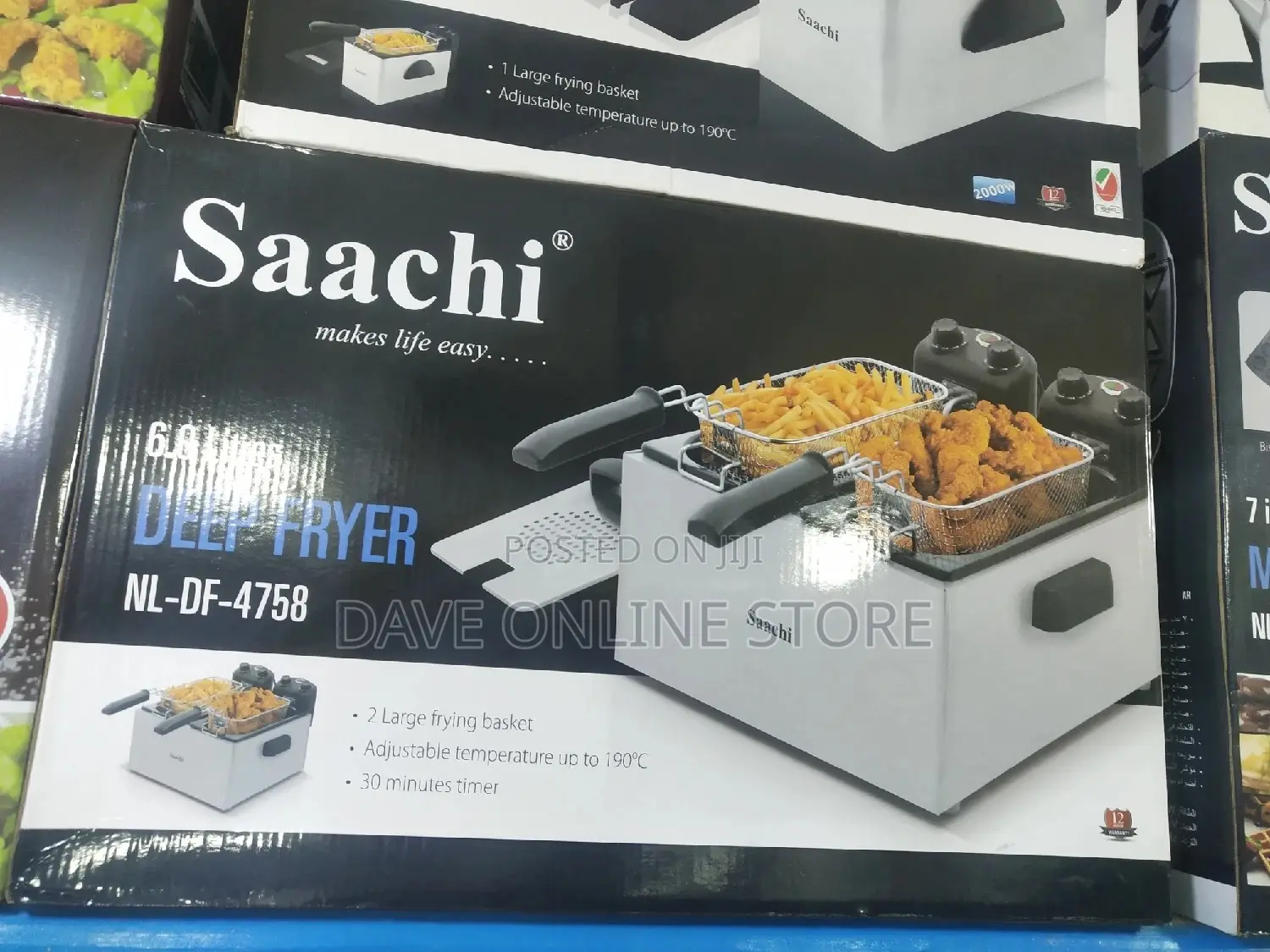 6 Litre Saachi Deep Dryer