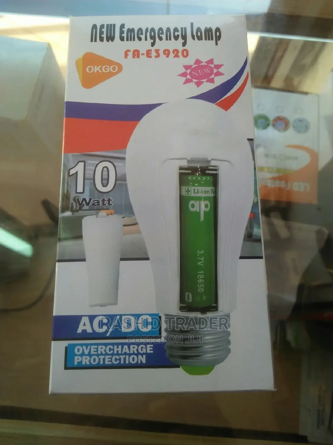 Okgo Emergency Lamp,10 Watt