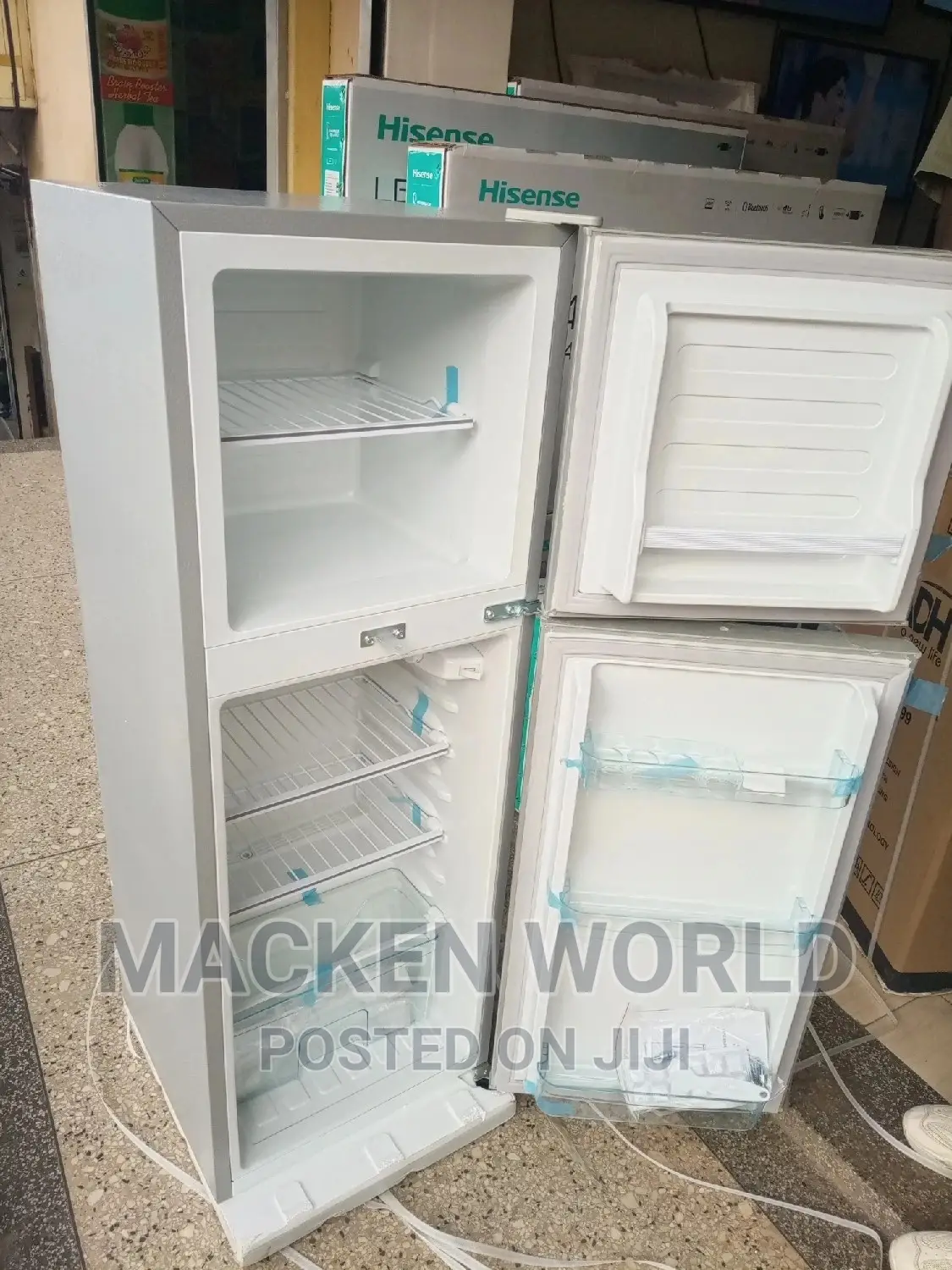 158L Adh Double Door Fridge