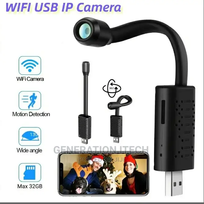 HD Mini Wifi Usb Camera Real-Time Surveillance Ip Spy Camera