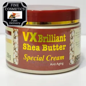 VX Brilliant 100% Pure Shea Body Butter Anti-Ageing Cream