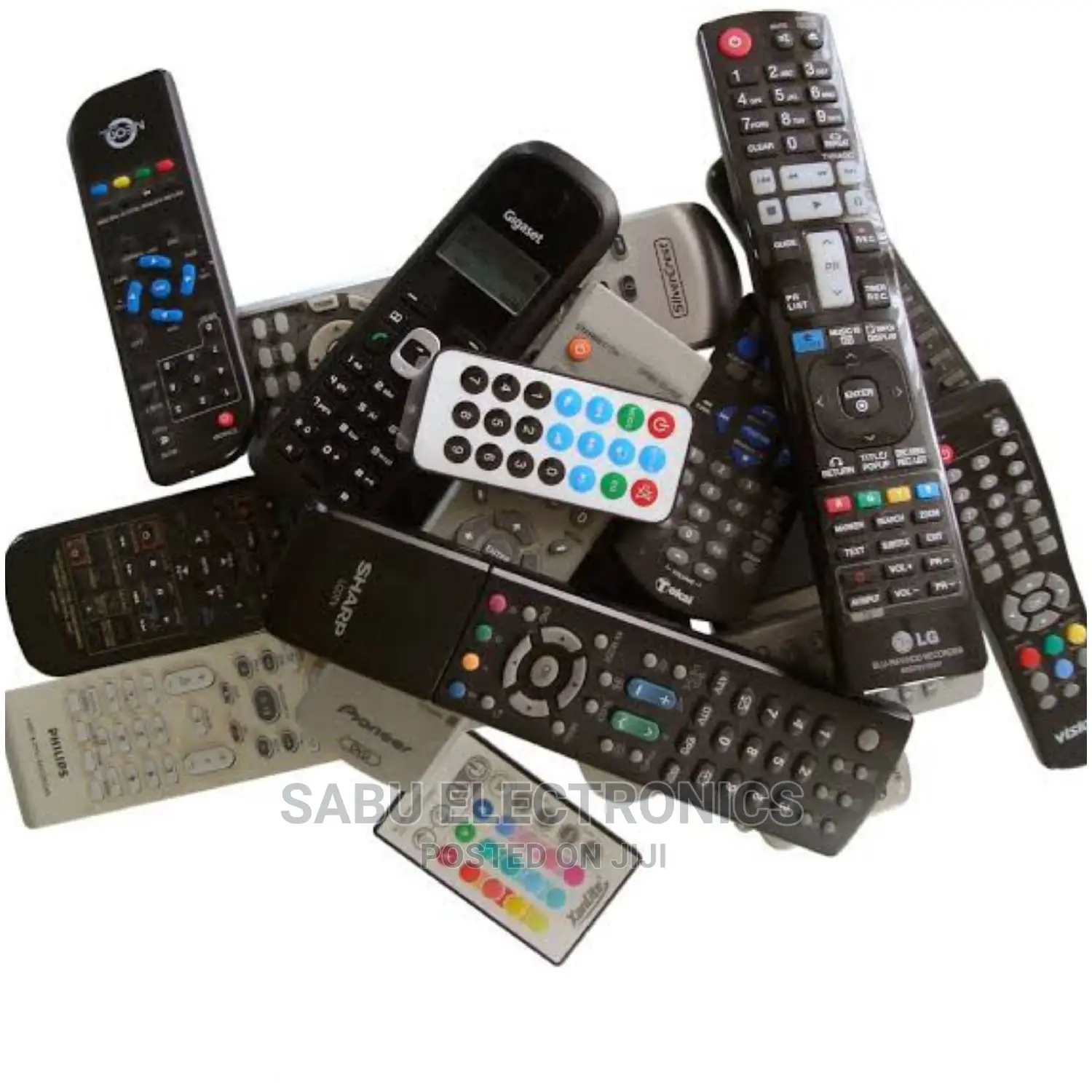 Remote Control for Tvs-Dvds, Decoders and Home Theaters