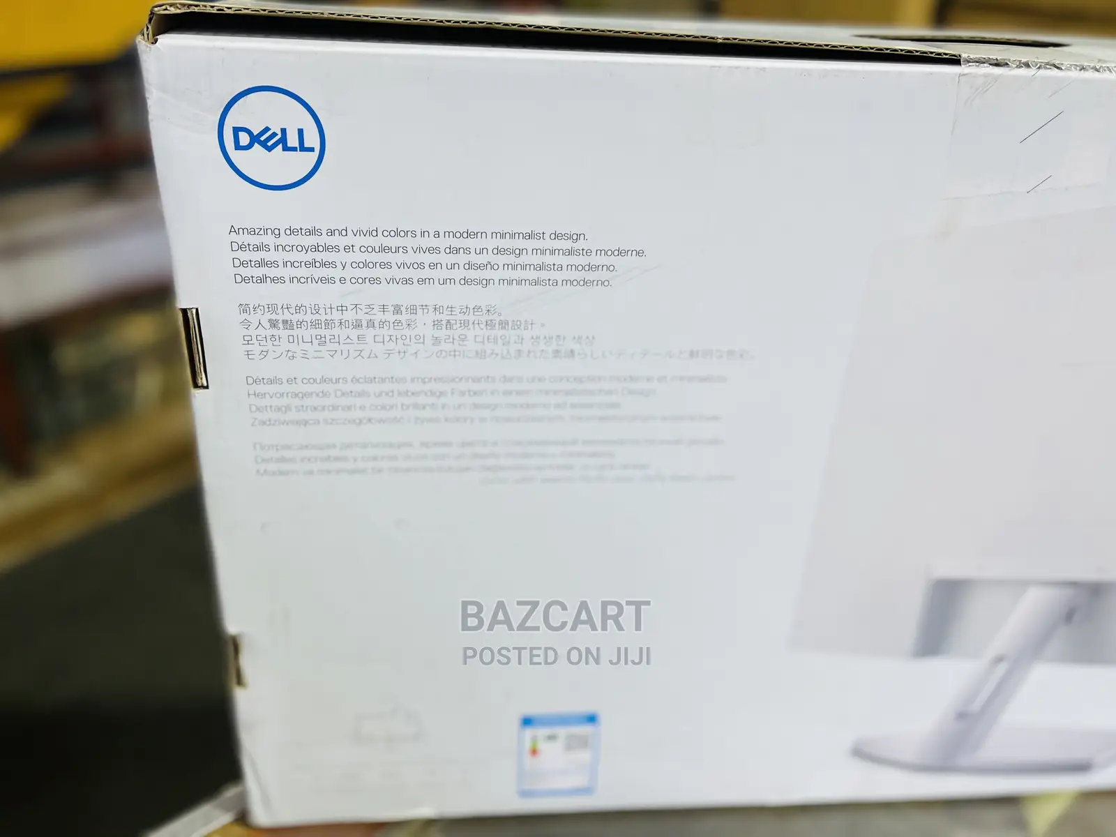 Dell 4K 27 Inch IPS Monitor With Very Thin Bezels. S2721Q