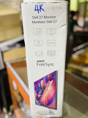 Dell 4K 27 Inch IPS Monitor With Very Thin Bezels. S2721Q
