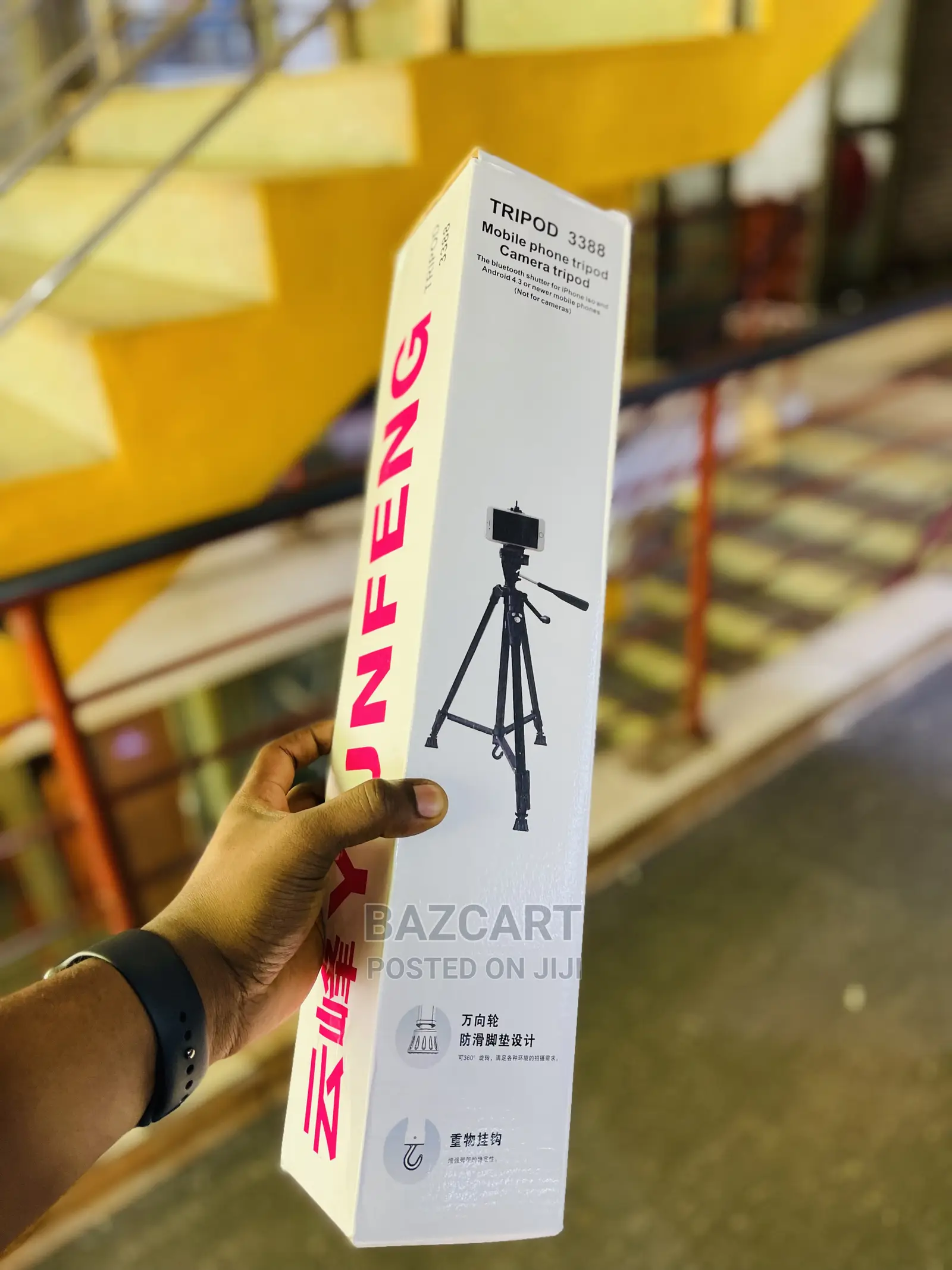 Professional Foldable Heavy Duty Phone and Camera Tripod