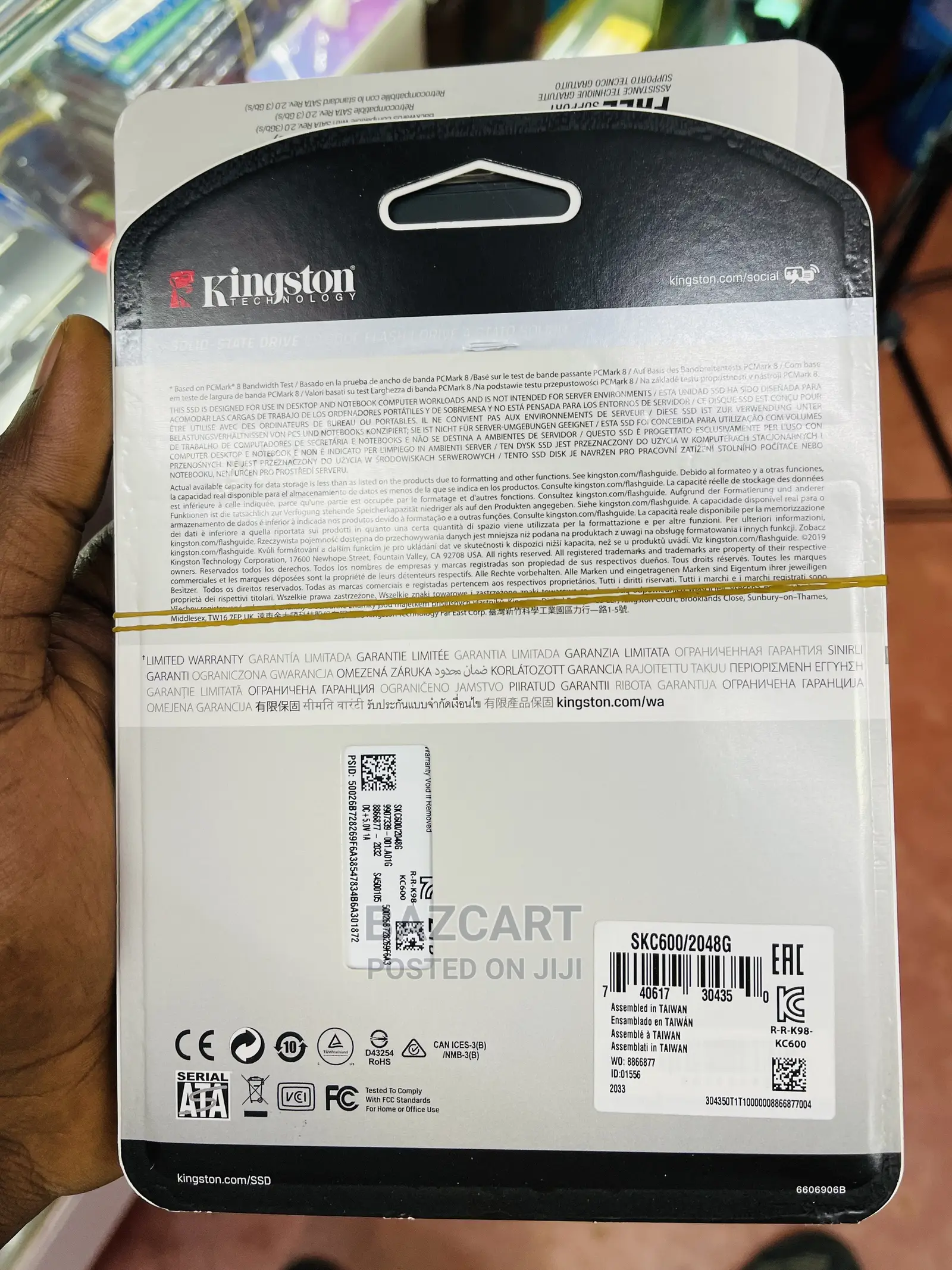 Kingston 2tb Sata Solid State Drive SSD - Brand New