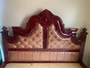 6*6 King Size Leather Bed