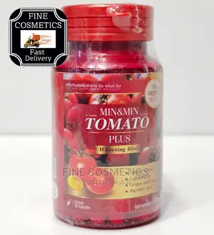 ORIGINAL Min and Min Skin Whitening Tomato Plus Pills (30