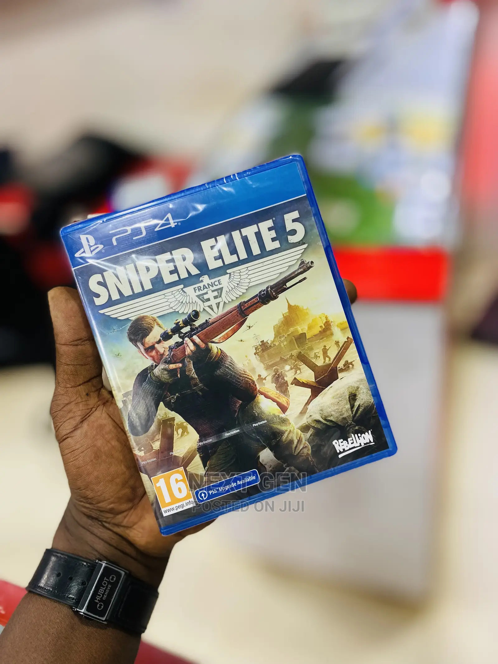 Ps4 Sniper Elite 5 ;Ps5 Upgradable