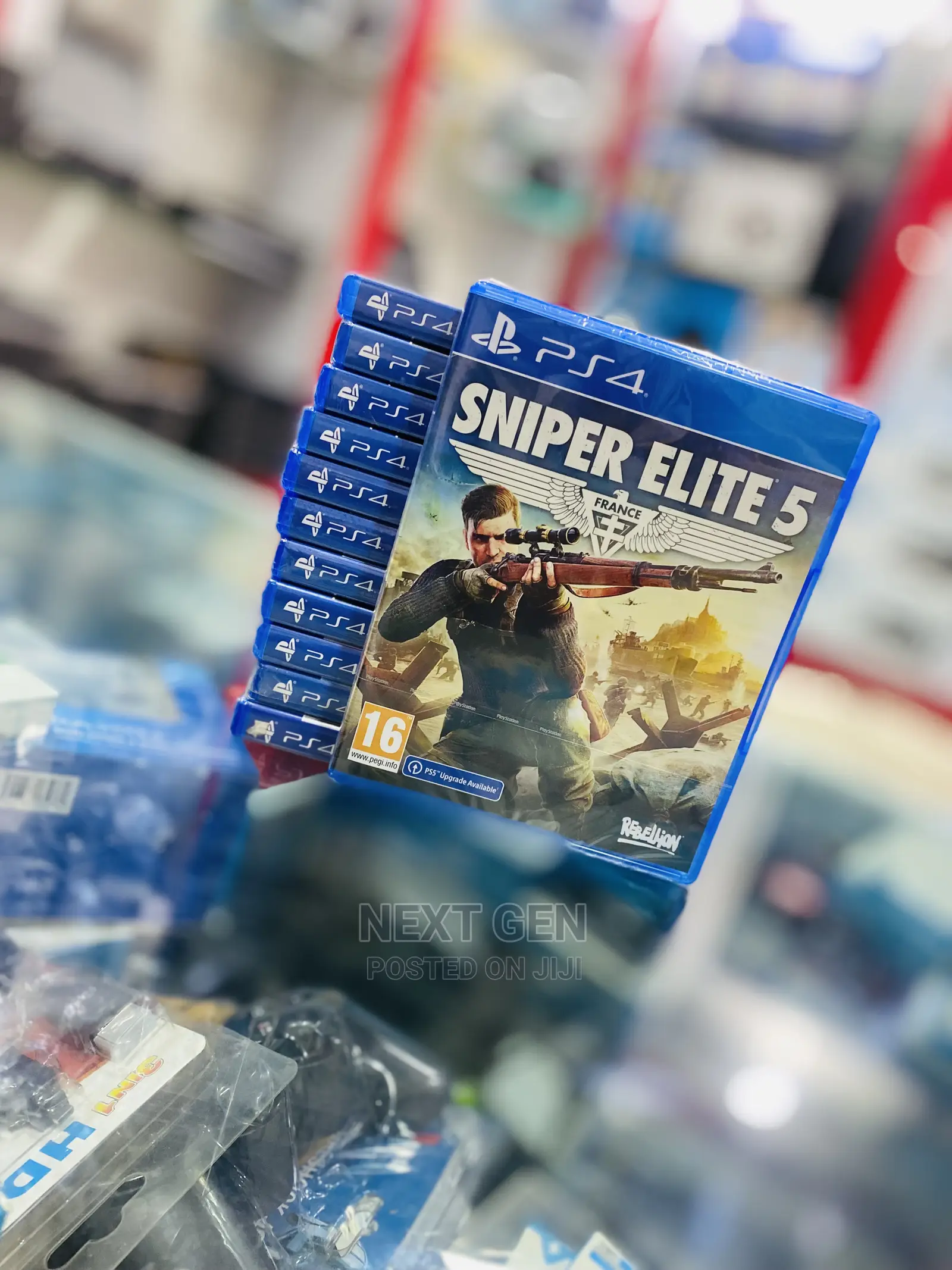 Ps4 Sniper Elite 5 ;Ps5 Upgradable