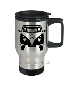 Silver Travel Mugs Customized