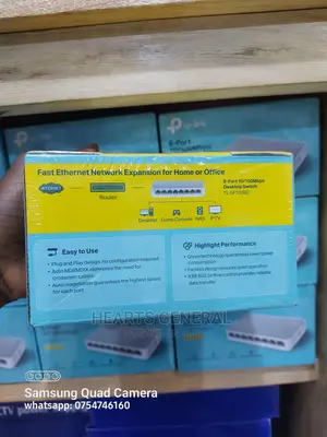Tp-Link Network Switch 8-Port 10/100 MBPS