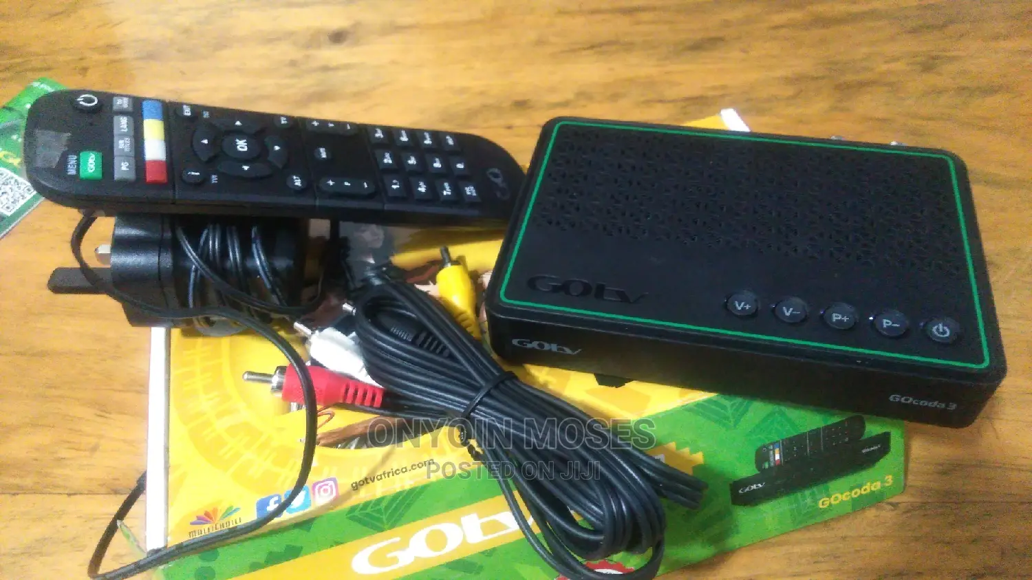 Brand New Gotv Decoder With 1 Month of Free Bouque