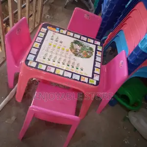 Plastic Kids Set of Table and Chairs