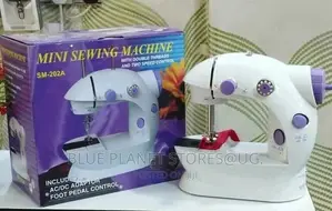 Portable Electric Mini Sewing Machine || AC/DC 6v || SM-202A