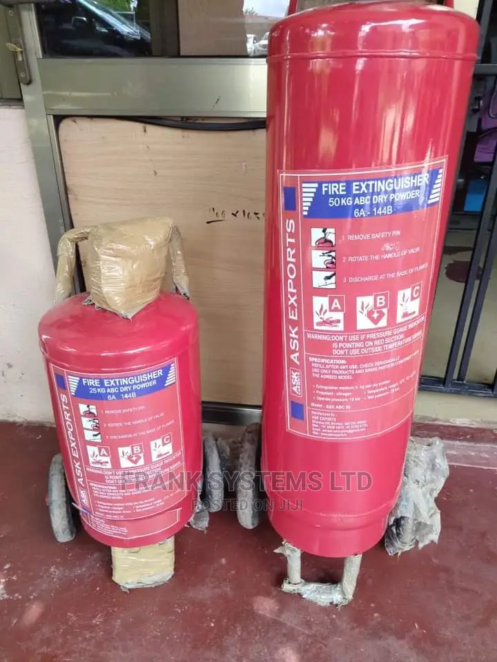 Dry Powered Fire Extinguisher