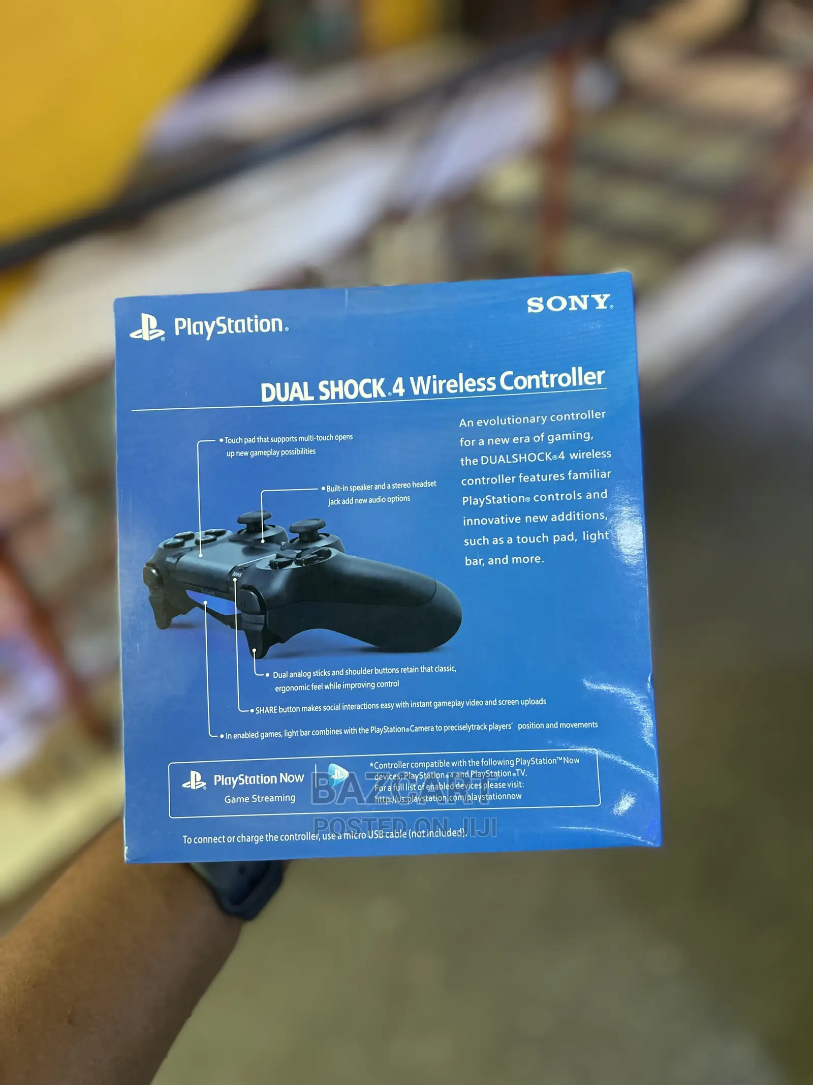 Dual Shock 4 Wireless Controller. Ps4 Pad