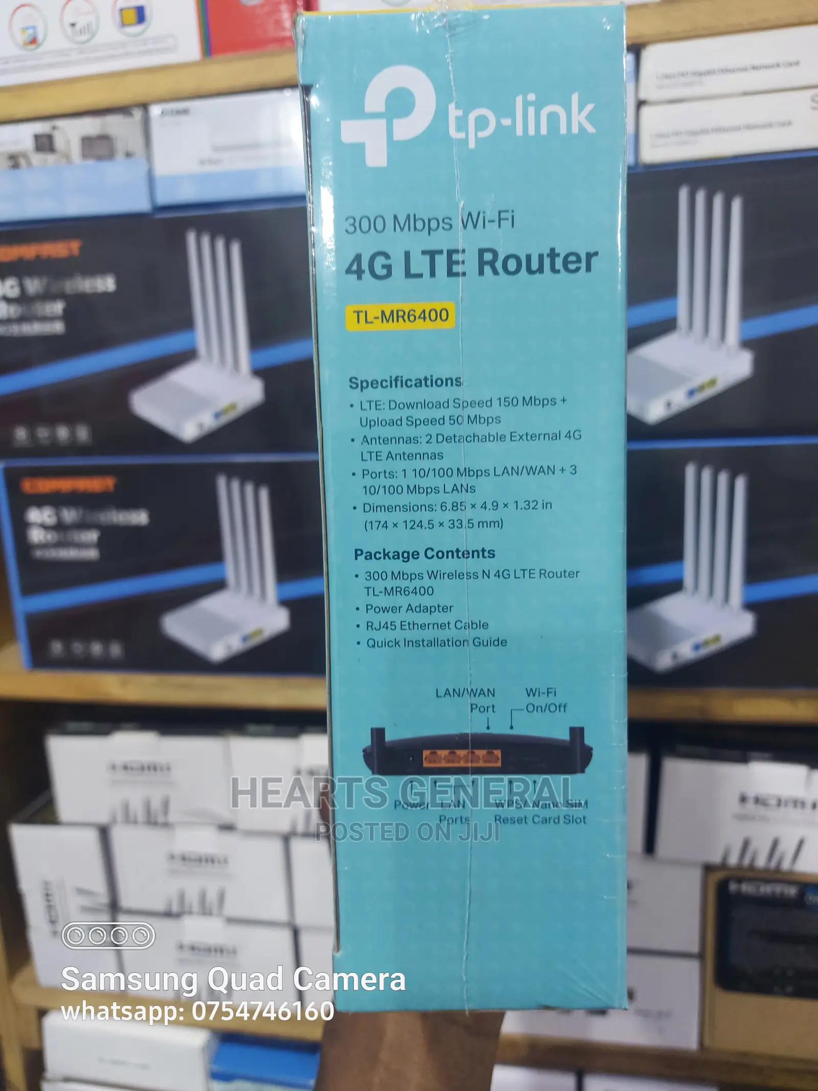 Tp-Link 4G Wifi Router TL-MR6400