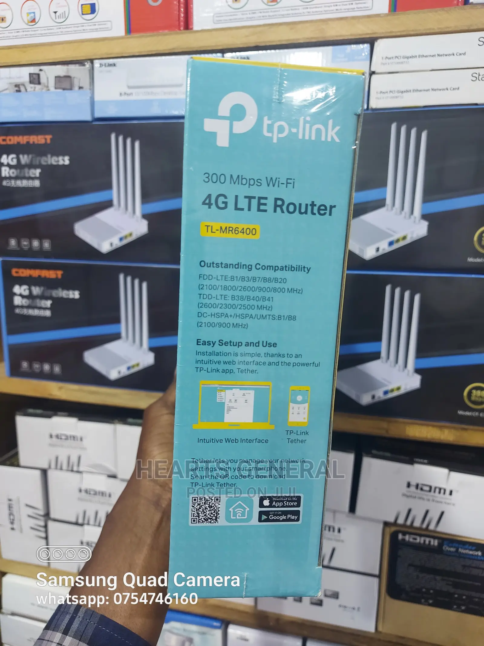 Tp-Link 4G Wifi Router TL-MR6400
