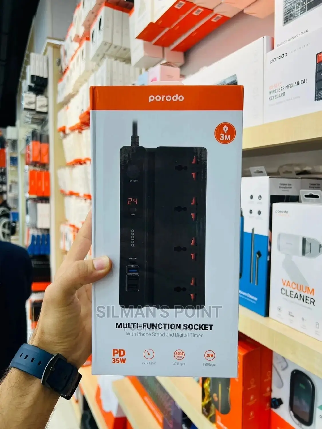 Porodo Multifunction Socket