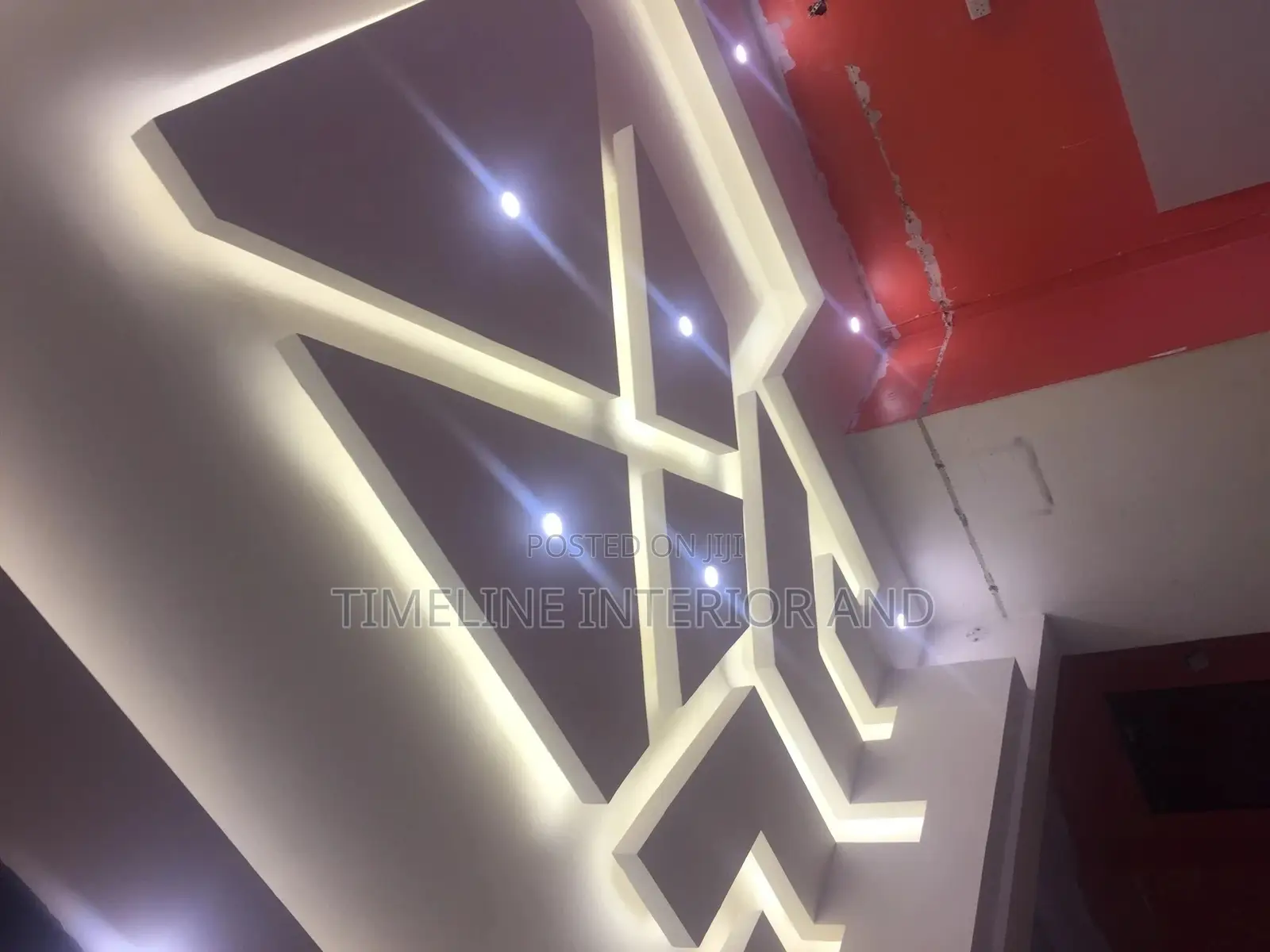 Attractive Gypsum Ceilings.