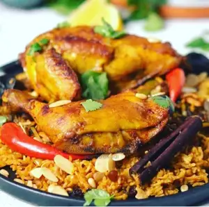 Marinated Chicken Fresh Dressed And Grilled.