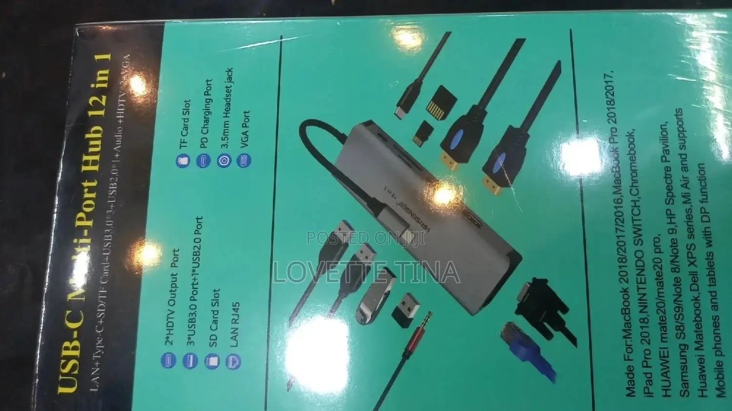Type C Hub 12 in 1