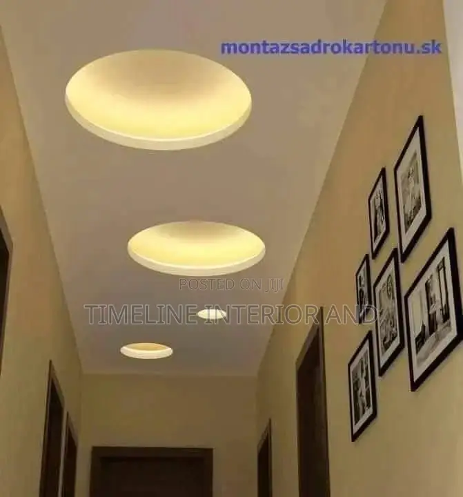Gypsum Ceilings and More Designing.