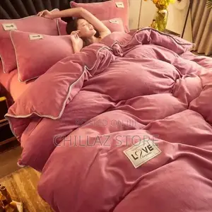 Coral Volvet Duvet