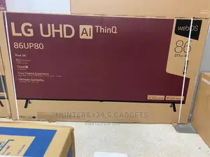 Lg 86 Inch Uhd Smart Frameless Up80 Model 2022