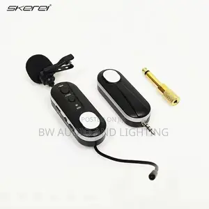 Wireless Clip Microphone for Camera Smartphone