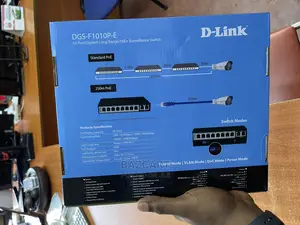 96 Watts 10-port Gigabit Long Range Po+ Surveillance Switch