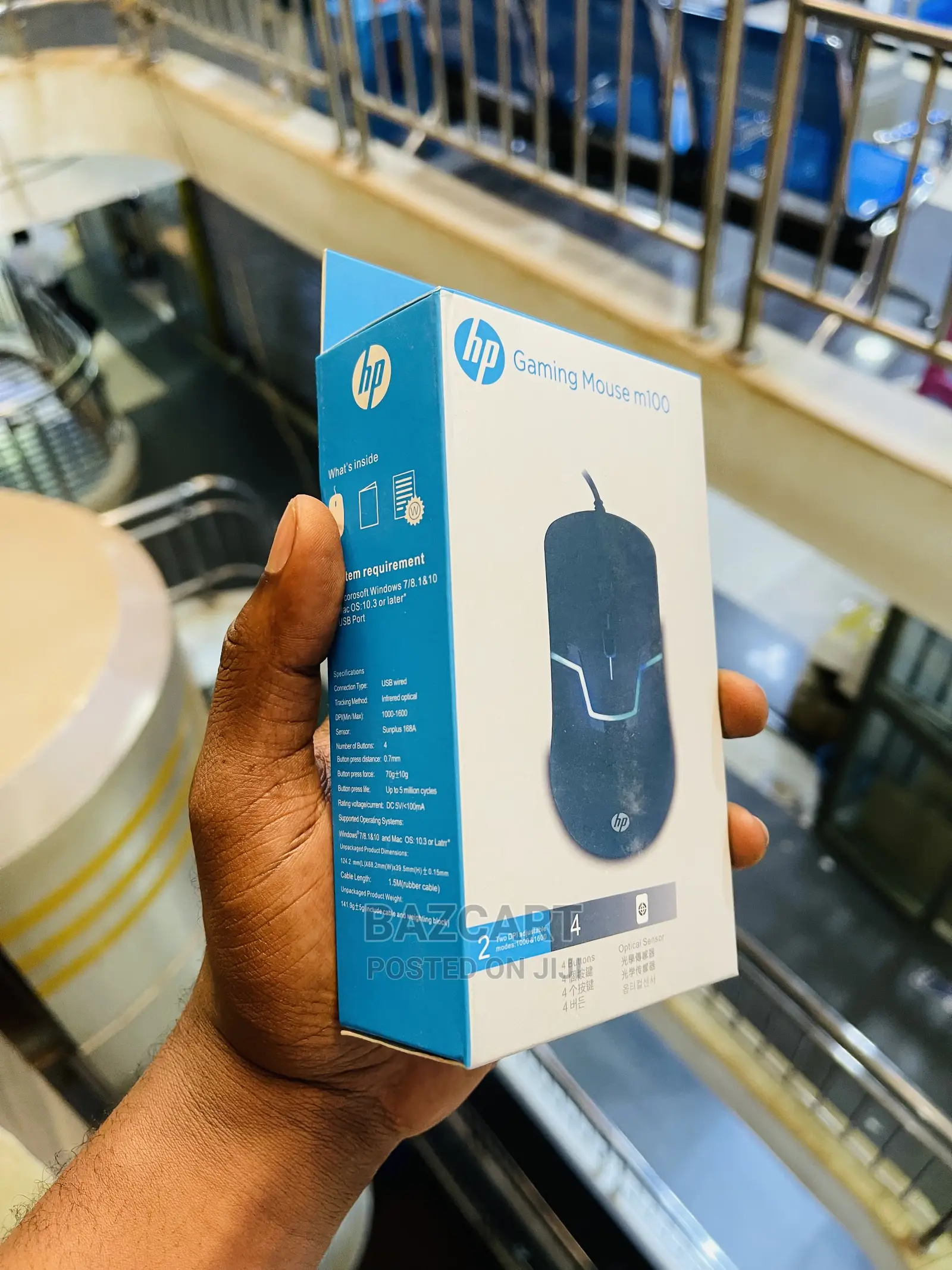 RGB Gaming Mouse. Hp M100 Wired Mouse
