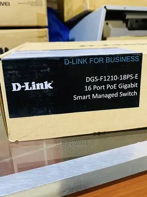 DGS-F1210-18PS-E 16 Port Poe Gigabit Smart Managed Switch