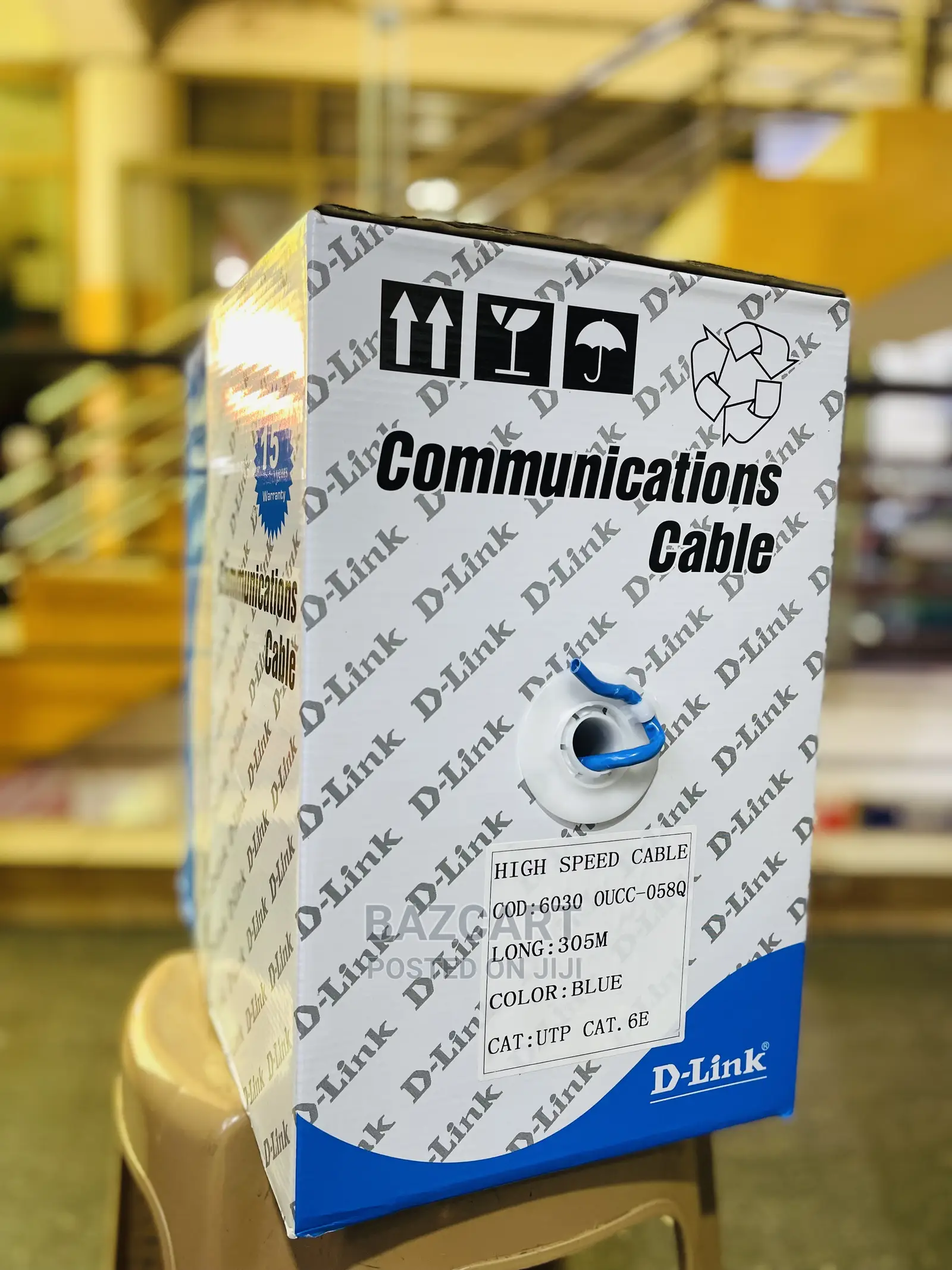 D-link Cat6e Indoor Networking Cable Roll 305m