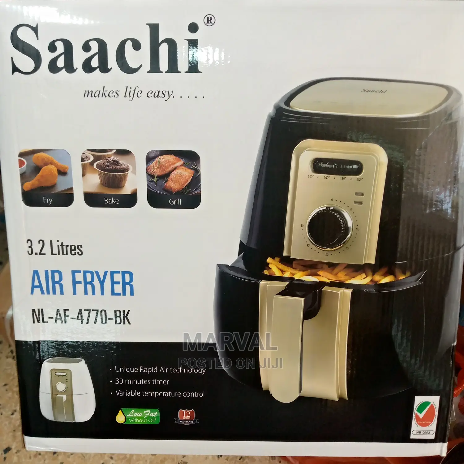 Air Fryer Saachi