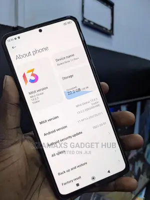 Xiaomi Redmi Note 11 Pro 128 GB Black